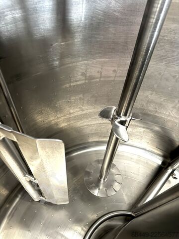 Marmite de cuisson verticale Terlet Verticale kook-roerketel met schraapwerk