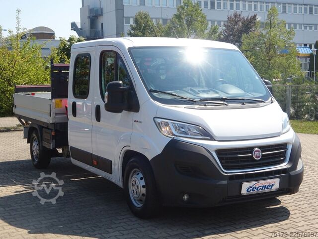 Fourgon pick-up FIAT Ducato Maxi Doka Pritsche Fassi Ladekran