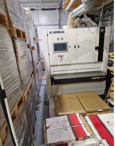 광폭 벨트 샌더 HOMAG SANDTEQ W-200 OPTIMAT SWT 22/RC