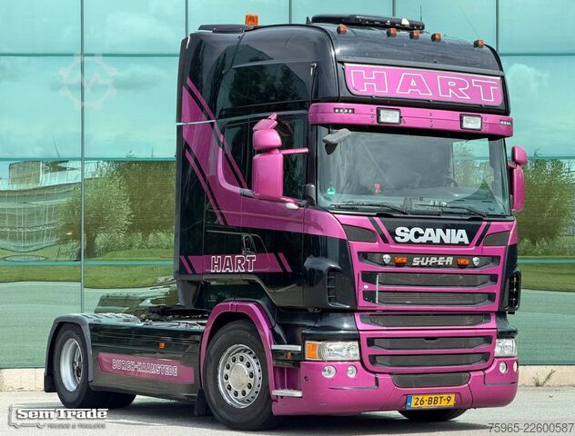 Farligt gods lastbil SCANIA R440 TOPLINE EURO 6 FULL ADR (ALL CLASSES) RETAR