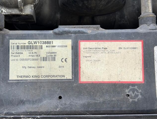 Semitrailer  Draco LUCHTENBERG ISO BOX THERMO KING SLXe 400 A