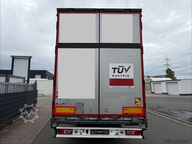Semirremolque  Göbel Rollerbett Mega AIRCARGO Hyrdraul. Hubdach
