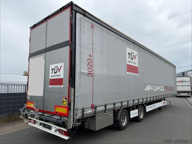 Semirremolque  Göbel Rollerbett Mega AIRCARGO Hyrdraul. Hubdach