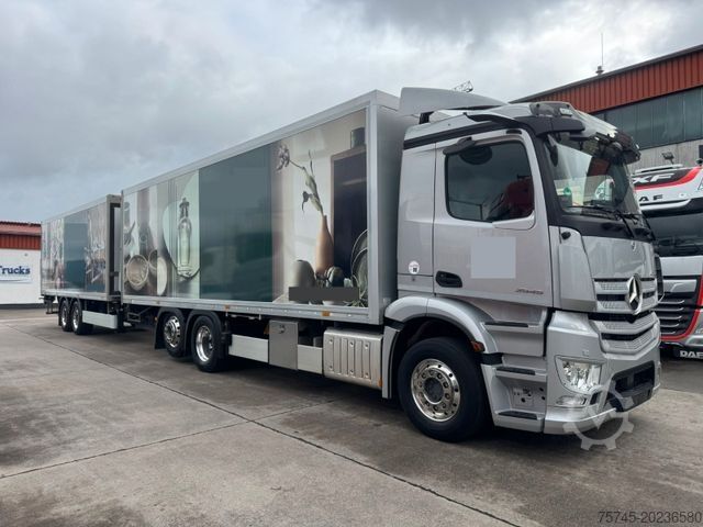 Фургон (грузовой автомобиль) MERCEDES-BENZ ACTROS 2545*KOFFER*LIFT*ALCOA*DURCHLADESYSTEM*