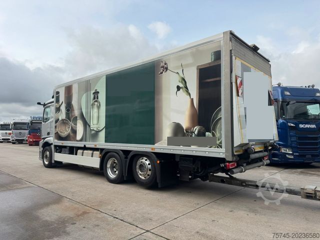Фургон (грузовой автомобиль) MERCEDES-BENZ ACTROS 2545*KOFFER*LIFT*ALCOA*DURCHLADESYSTEM*