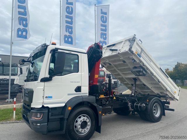 Самосвал MAN TGM 18.320 /4x2/BL/Meiller/Kipper/Kran/Funk/ Neu