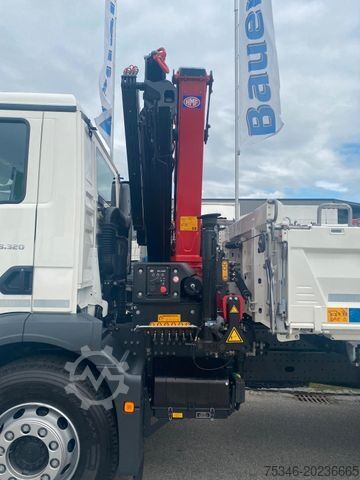 Кран-манипулятор на шасси грузовика MAN TGM 18.320 /4x2/BL/Meiller/Kipper/Kran/Funk/ Neu