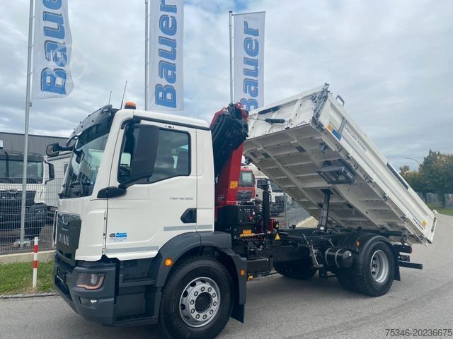 Самосвал MAN TGM 18.320 /4x2/BL/Meiller/Kipper/Kran/Funk/ Neu