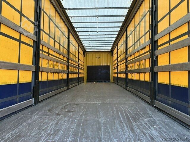 Semirremolque abierto con toldo Krone Profi Liner SDP 27 eLB4-CS