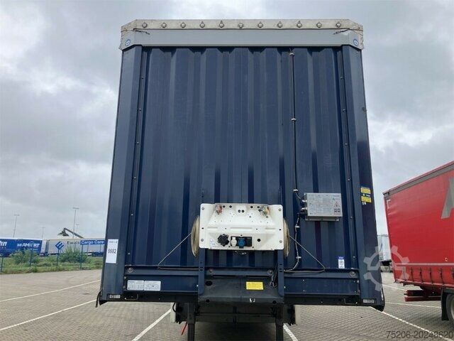 Åpen semitrailer med presenning Krone Profi Liner SDP 27 eLB4-CS
