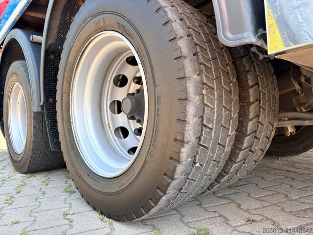 Xe tải sàn phẳng SCANIA R500 6x4 Pritsche mit Kran Palfinger PK53002 SH