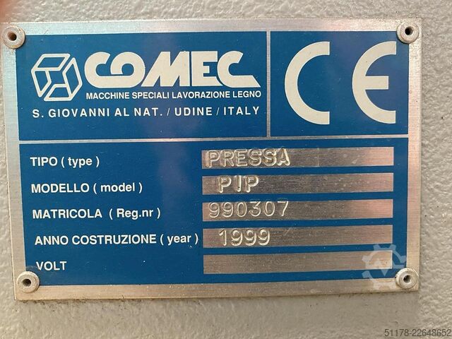 Comec PIP Presă pentru dibluri pentru margini laterale de paturi pentru copii Comec PIP