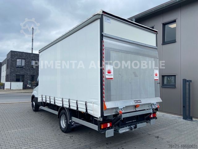 Curtain sider van IVECO Daily 70C18H SCHIEBEPLAN LBW 1500kg LED AHK KLIM