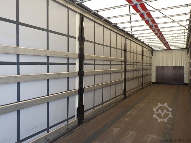 Öppen semitrailer KRONE SDP 27 Tautliner/Edscha/Lift/Pal-Ka./LASI Geträn