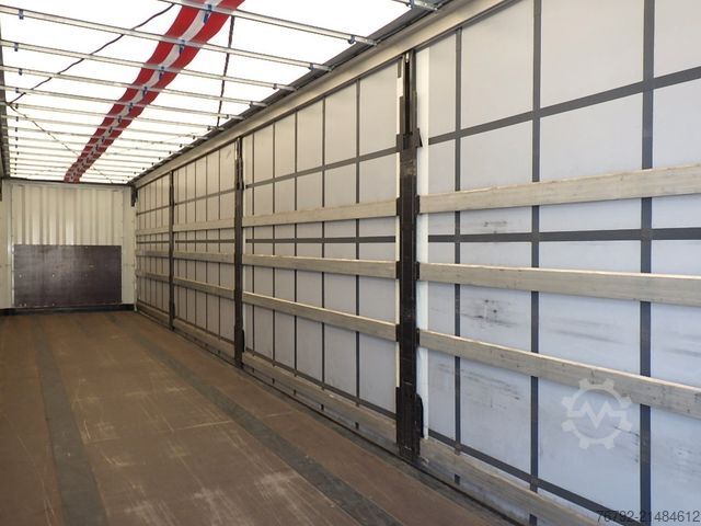 Öppen semitrailer KRONE SDP 27 Tautliner/Edscha/Lift/Pal-Ka./LASI Geträn