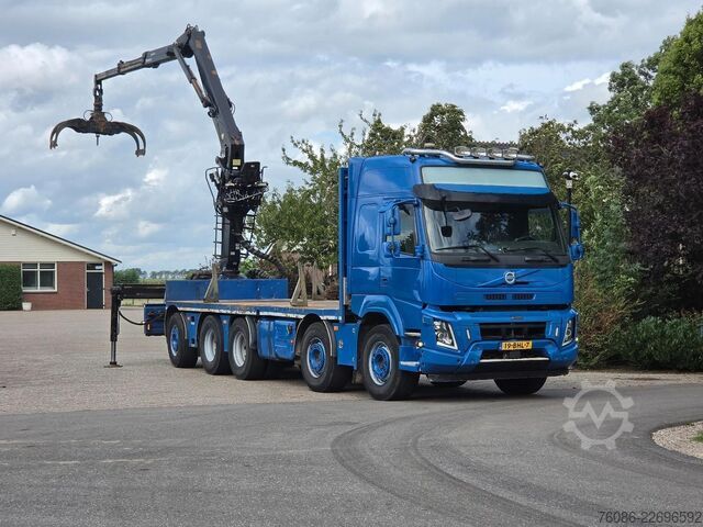 Autokrāna kravas automašīna Volvo FM 500!!RIJPLATEN AUTO!!10x4!!BESTUURBAAR VANAF...