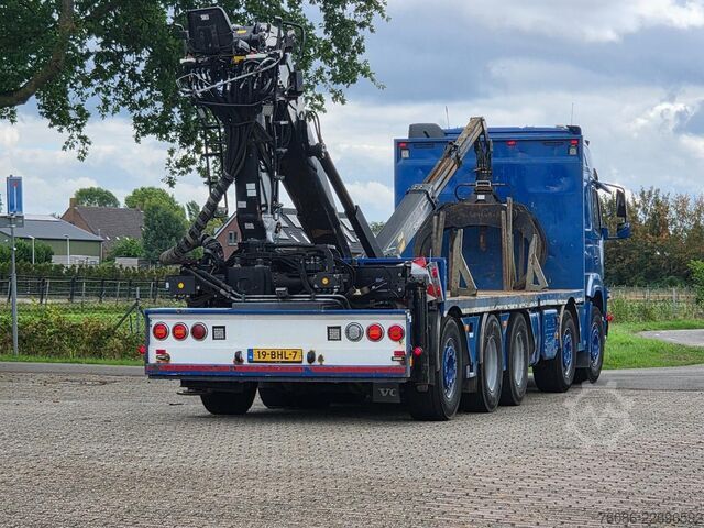 Autokrāna kravas automašīna Volvo FM 500!!RIJPLATEN AUTO!!10x4!!BESTUURBAAR VANAF...