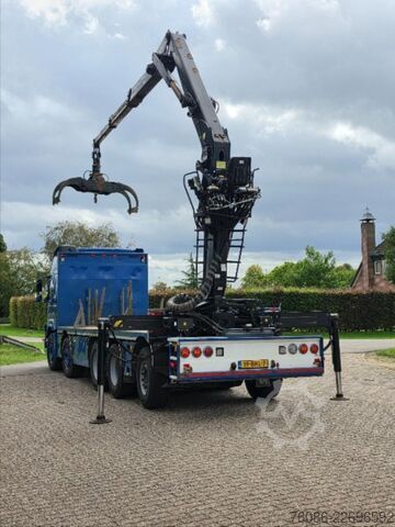 Kamion kran Volvo FM 500!!RIJPLATEN AUTO!!10x4!!BESTUURBAAR VANAF...