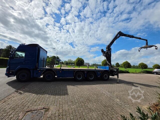 Kamion kran Volvo FM 500!!RIJPLATEN AUTO!!10x4!!BESTUURBAAR VANAF...