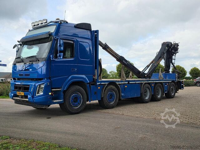 Kamion kran Volvo FM 500!!RIJPLATEN AUTO!!10x4!!BESTUURBAAR VANAF...