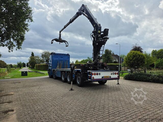 Kamion kran Volvo FM 500!!RIJPLATEN AUTO!!10x4!!BESTUURBAAR VANAF...