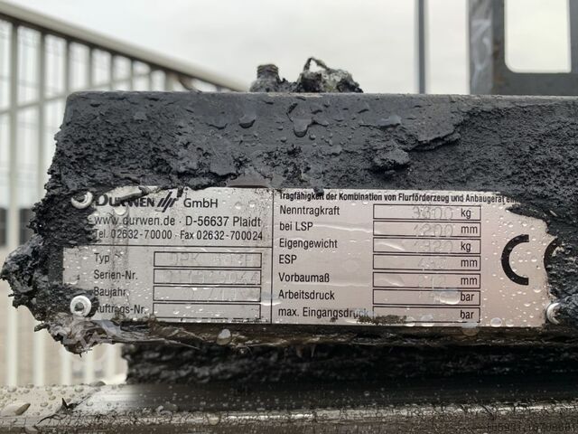 Furcă dublă pentru paleți Durwen DPK60CP
