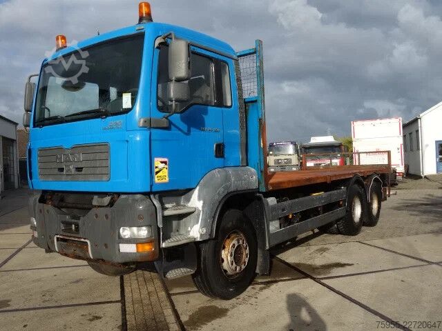 Nền tảng tải MAN TGA 26.350 6X4 OPENBOX,STEELSPRINGS,MANUAL GEARBOX