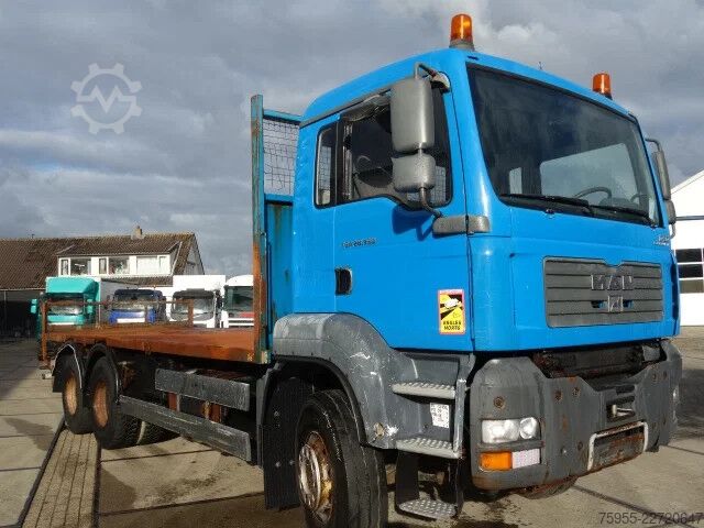 Nền tảng tải MAN TGA 26.350 6X4 OPENBOX,STEELSPRINGS,MANUAL GEARBOX