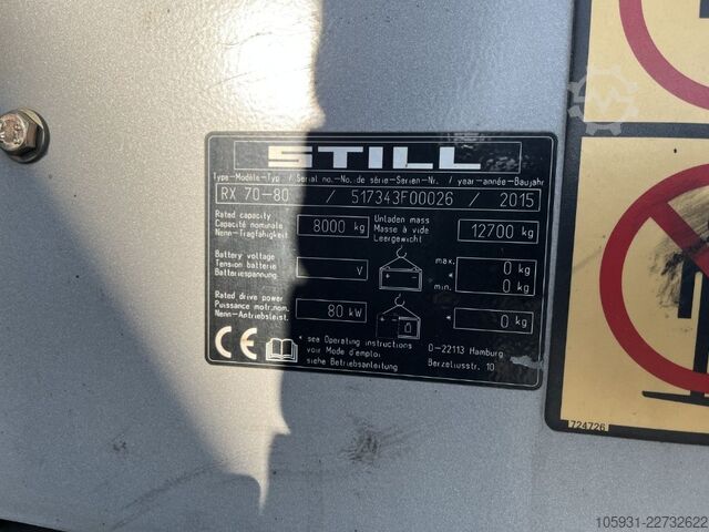 ディーゼル フォークリフト Still RX70-80