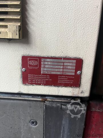 Газовая азотированная печь SOLO SMARTHERM 60 90 6PG