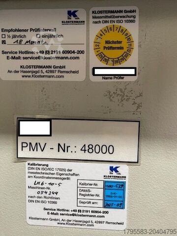 Koordinatni merilni stroj Wenzel LH 65