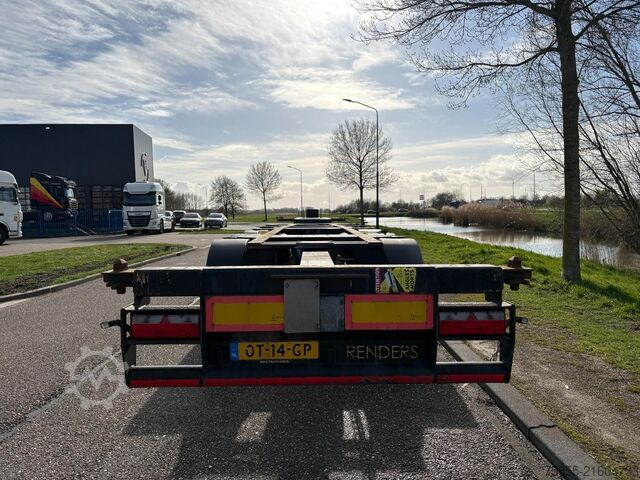 Transporte de contentores Renders 3AFCST08 Multichassis / Extendable / SAF Axles ...