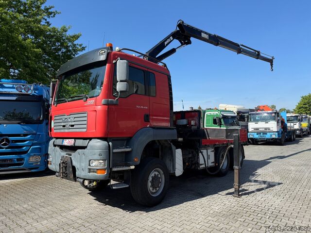 Grua montada em camião MAN TGA 28.430 6X4-4 Kran MKG 201 a3