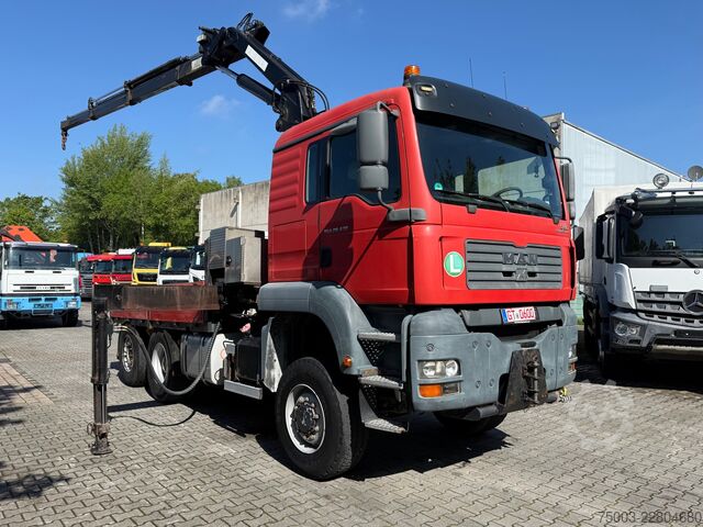 Grua montada em camião MAN TGA 28.430 6X4-4 Kran MKG 201 a3