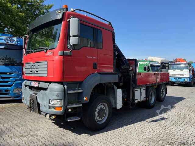 Grua montada em camião MAN TGA 28.430 6X4-4 Kran MKG 201 a3