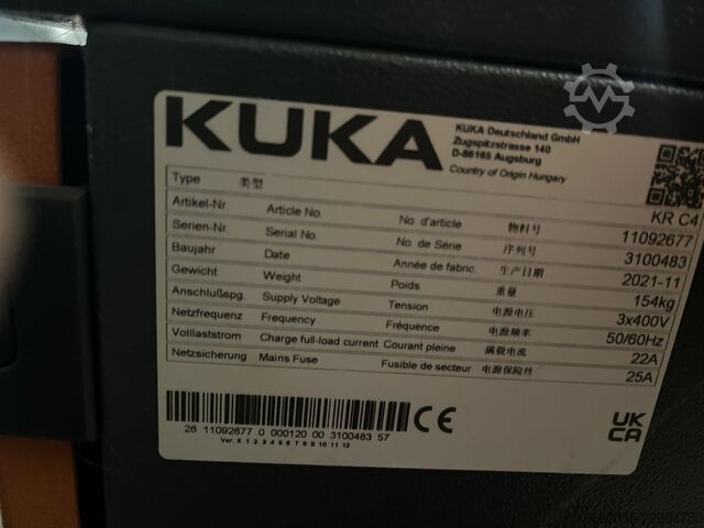 Industrial robot Kuka KUKA KR 600 R2830 / FLR industrial robot