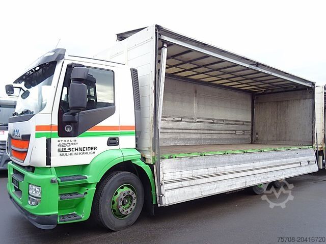 Kamion za prijevoz pića IVECO 260 S 42*kpl. Zug*2x LBW*Lift/Lenk*Ret.*38 Pal.