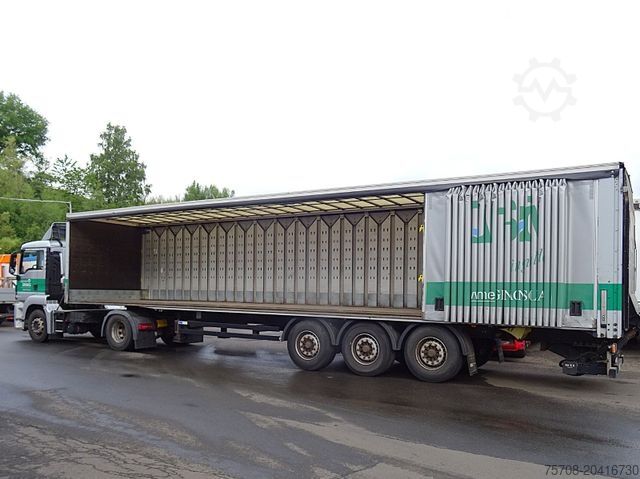 幌付きオープンセミトレーラー KÖGEL 3 Achs Orten SafeServer*2,5 to LBW*BPW*Lift*Zert