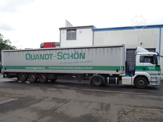 幌付きオープンセミトレーラー KÖGEL 3 Achs Orten SafeServer*2,5 to LBW*BPW*Lift*Zert