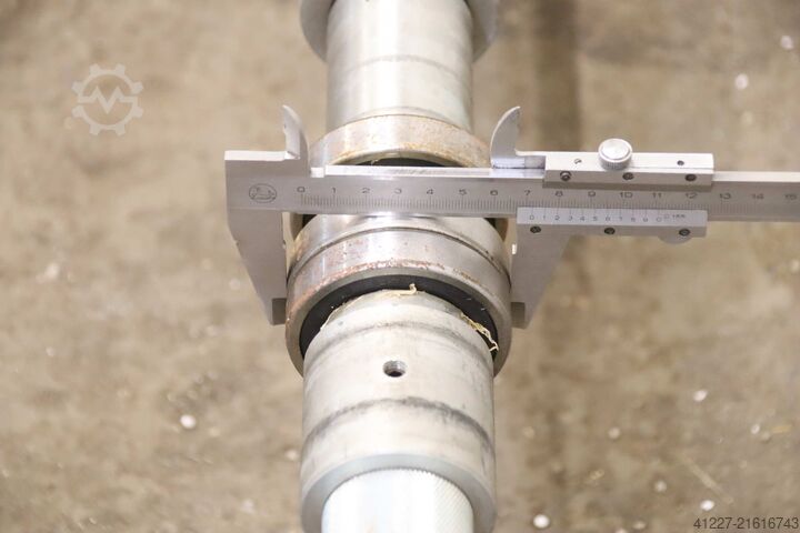 Suporte de rolos para máquina de embalamento unbekannt Ø 75 x 1810 mm