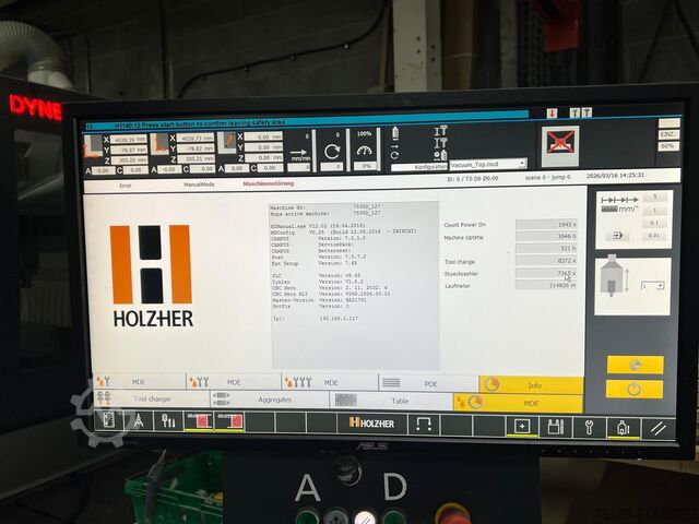 Machining center HOLZ-HER DYNESTIC 7535