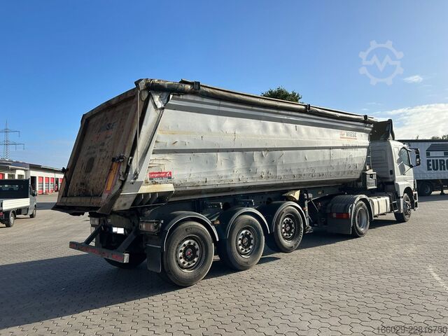 Tipper semitrailer LANGENDORF Stahl Hardox Kippmulde 30m³
