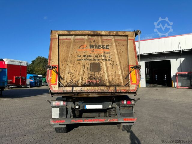 Tipper semitrailer LANGENDORF Stahl Hardox Kippmulde 30m³