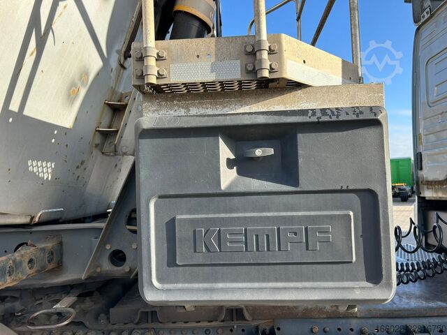 Tipper semitrailer LANGENDORF Stahl Hardox Kippmulde 30m³