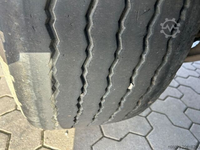 Tipper semitrailer LANGENDORF Stahl Hardox Kippmulde 30m³
