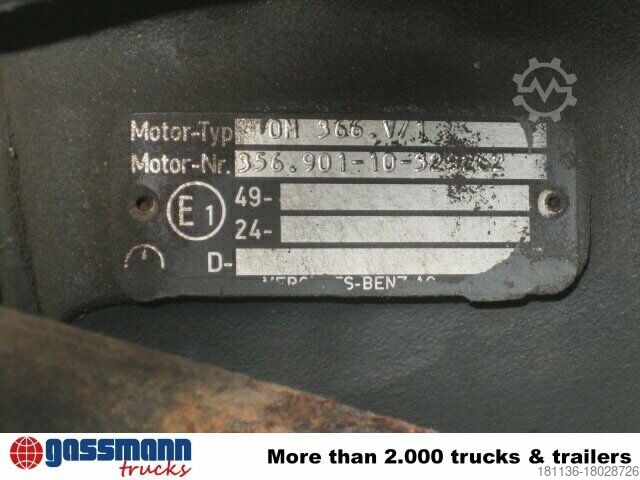 Poljoprivredna mašina Mercedes-Benz OM 366