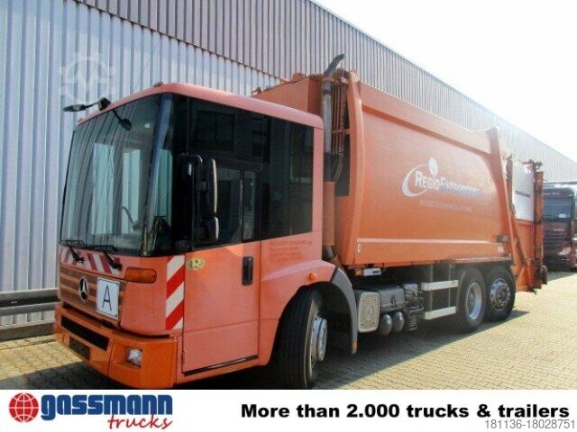 Garbage truck Mercedes-Benz Econic 2628L 6x2-4 Schörling 3R11 22.5, Terberg