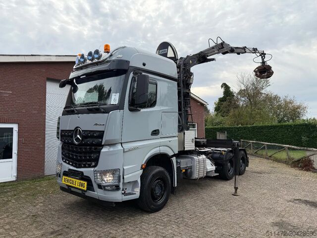 Ciężarówka z dźwigiem Mercedes-Benz Arocs 3363 / 6x4 / Epsilon 24 T/M Z Kraan / Euro6