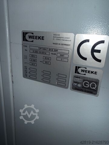 מרכז עיבוד מעבר Weeke BHX 500