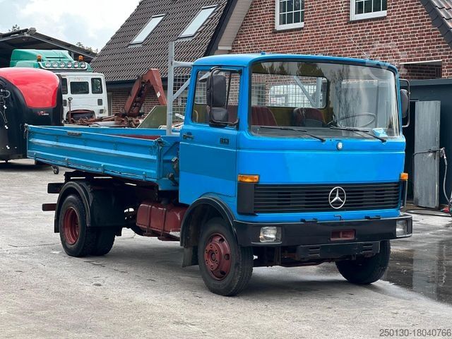 Τριαξονικό ανατρεπτικό βαν MERCEDES-BENZ LPK 813 Meiller Oldtimer